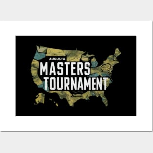 masters golf competition Posters and Art